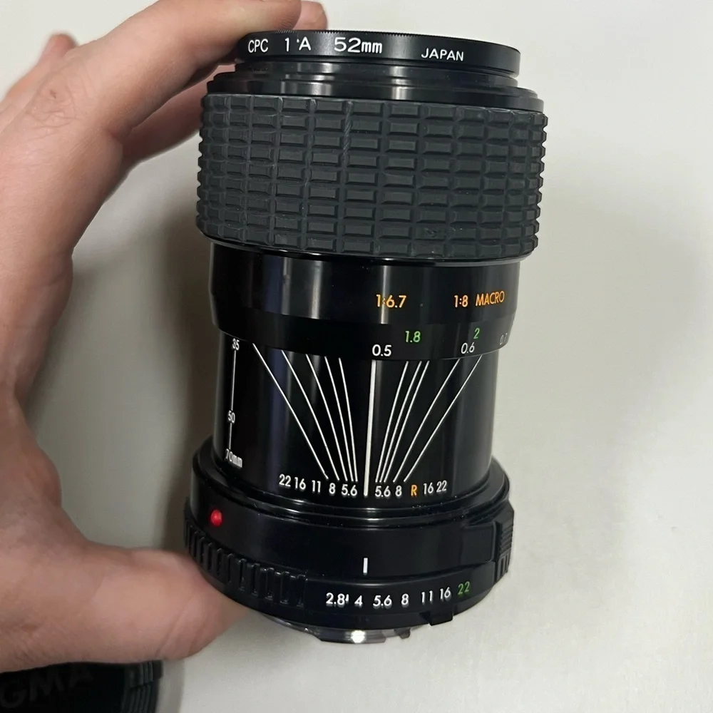 Sigma One Touch Zoom For Minolta 35-70mm F/2.8-4 Lenses